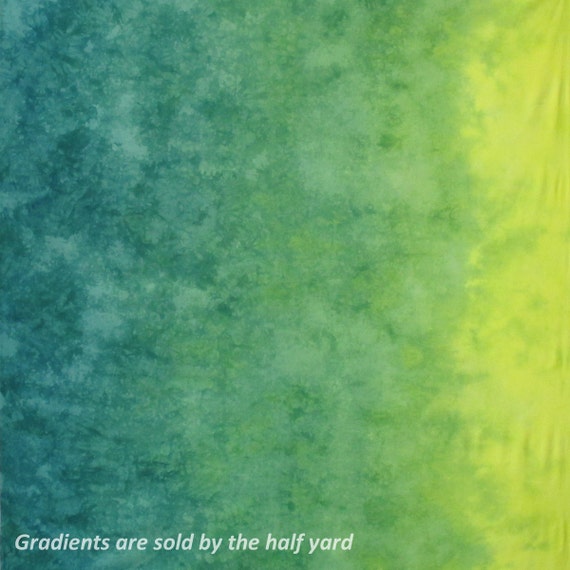 Gradient Hand Dyed Fabric Envy by vickiwelsh on Etsy
