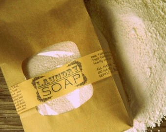 You Choose Scent / Natural Laundry Detergent / Homemade Laundry Detergent