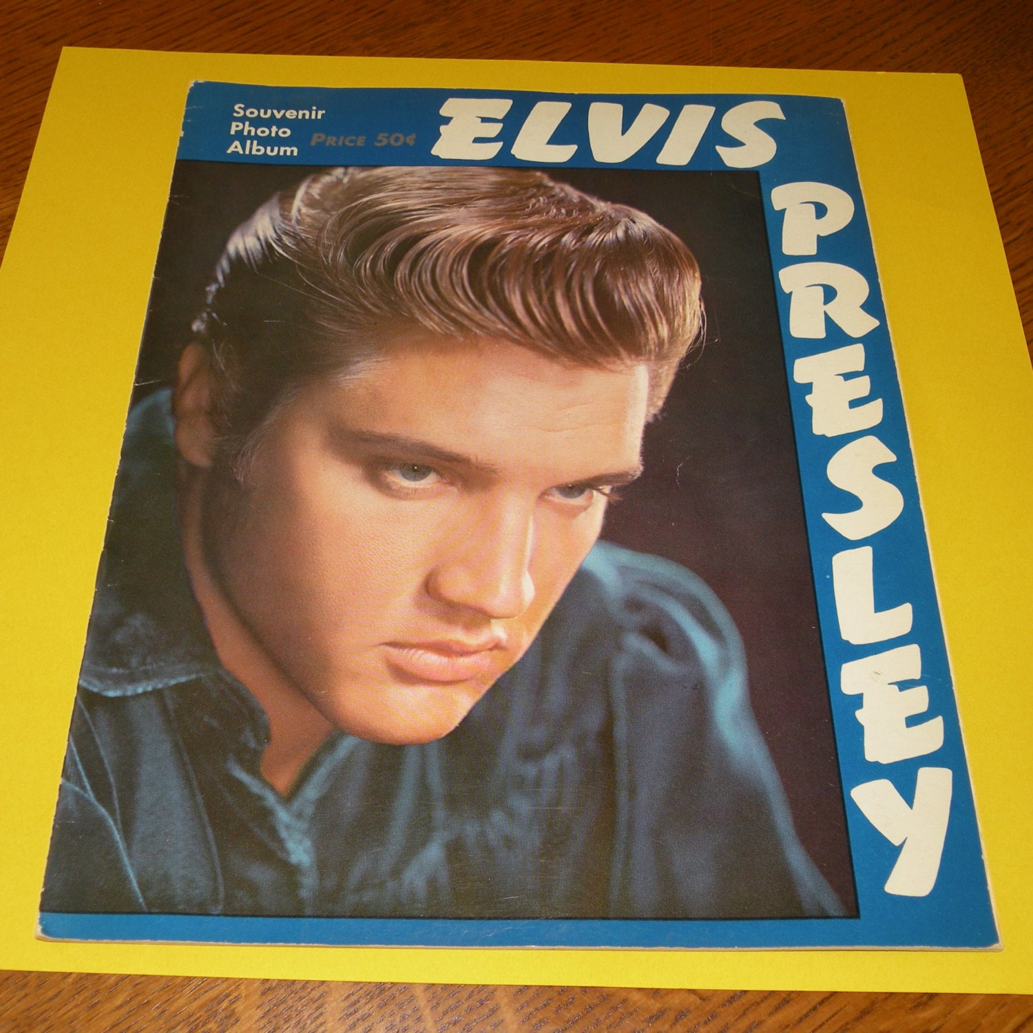 1956 Elvis Presley CONCERT Souvenir Photo Album