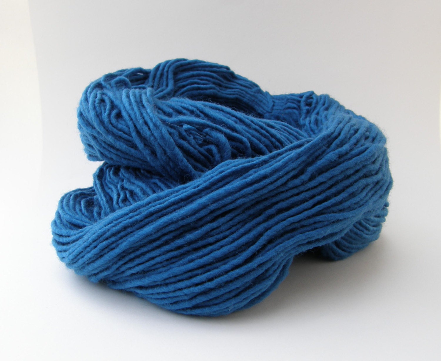 Peacock Blue Weaving Yarn Navajo Weaving Yarn Wool Yarn 4oz