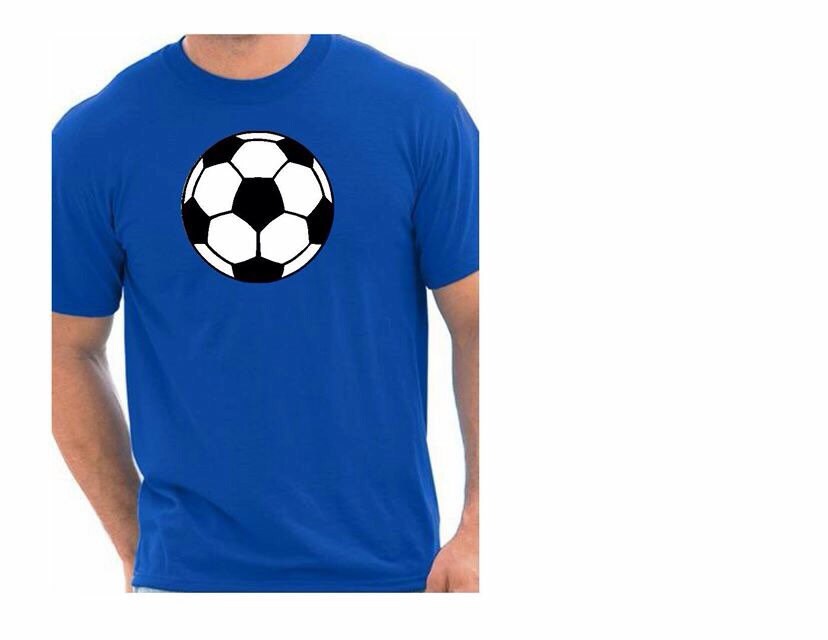 Soccer ball T shirt soccer shirt soccer player shirt sports