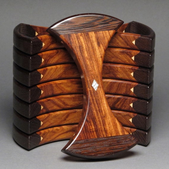 Jewelry Box with Secret Compartments Wenge and by watswood on Etsy