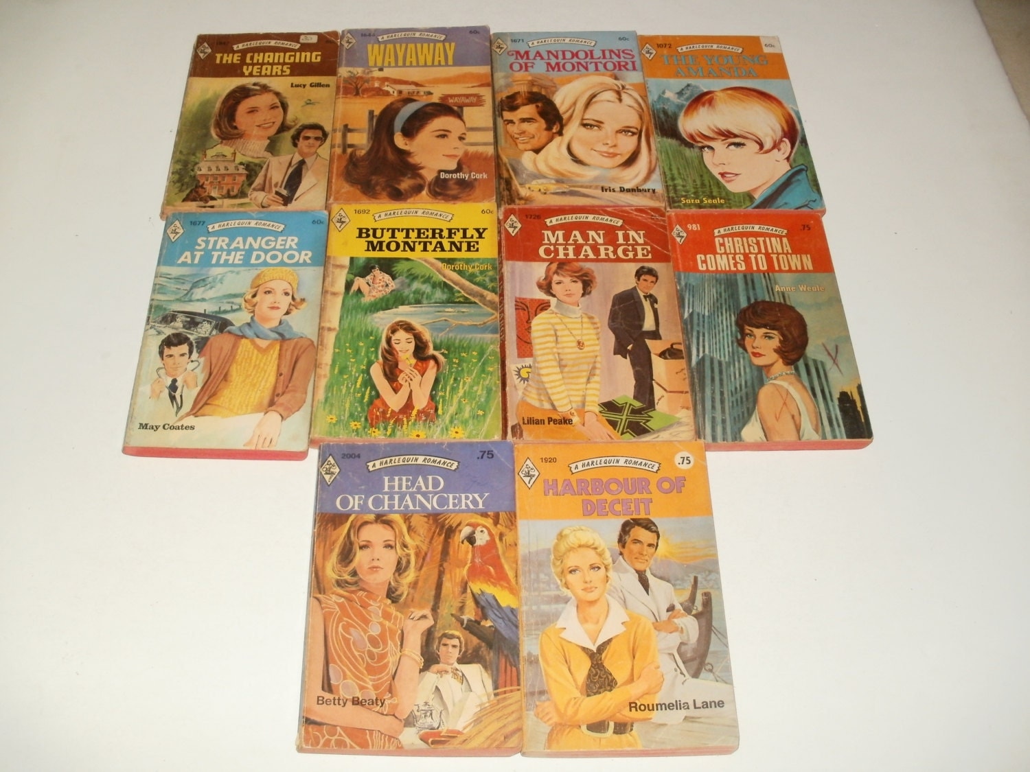 Vintage Harlequin Books 58