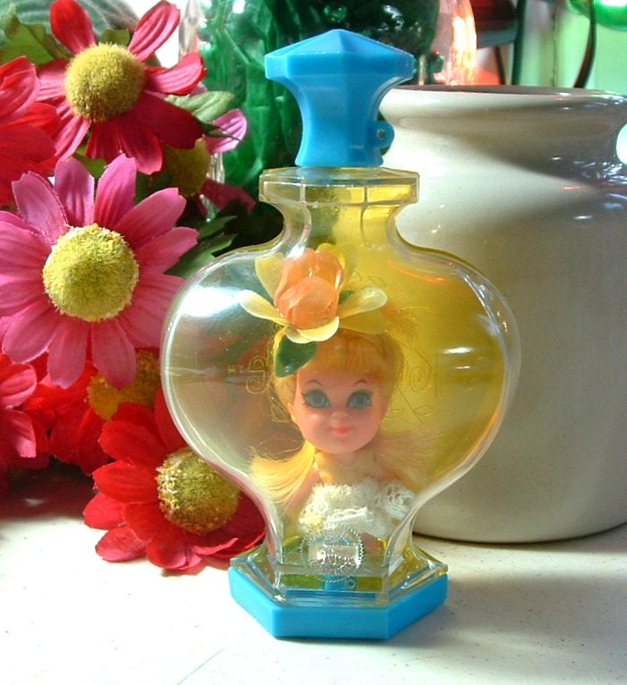 1967 Liddle Kiddles Kologne Perfume Kiddle Doll HONEYSUCKLE