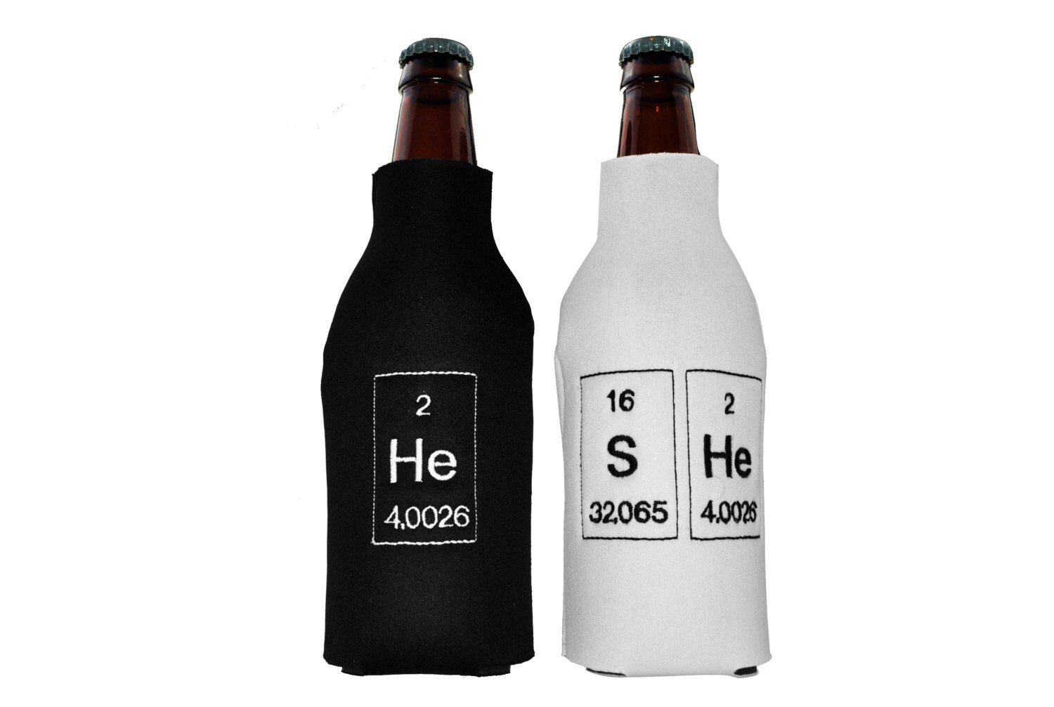 Periodic Table Chemical Elements Beer Bottle by YellowBugBoutique