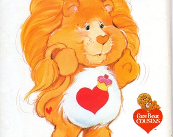 care bear lion plush