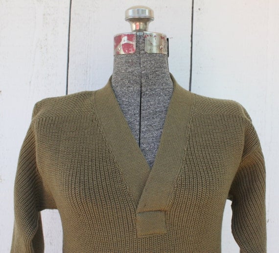 wool ww2 sweater