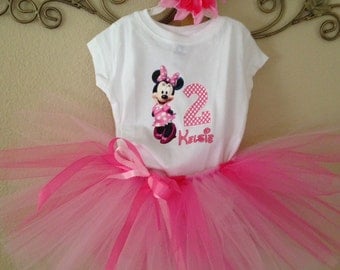 Minnie Mouse Birthday, Minnie Mouse 2nd Birthday, Minnie Mouse Tutu Outfit, Minnie Mouse 1st Birthday Outfit, Minnie Mouse Birthday Outfit