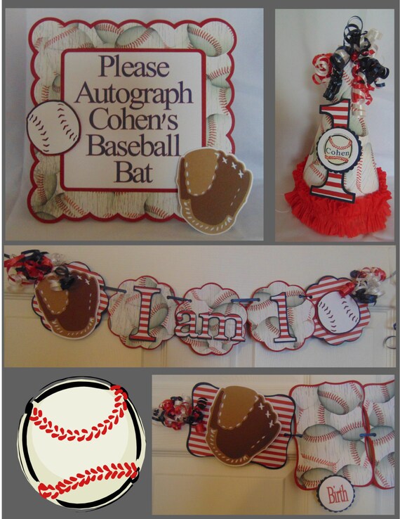 Baseball1st Birthday Petite Birthday Party Package Il_570xn