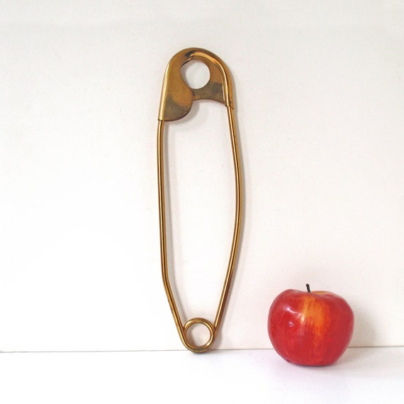 Vintage Oversized Giant Safety Pin