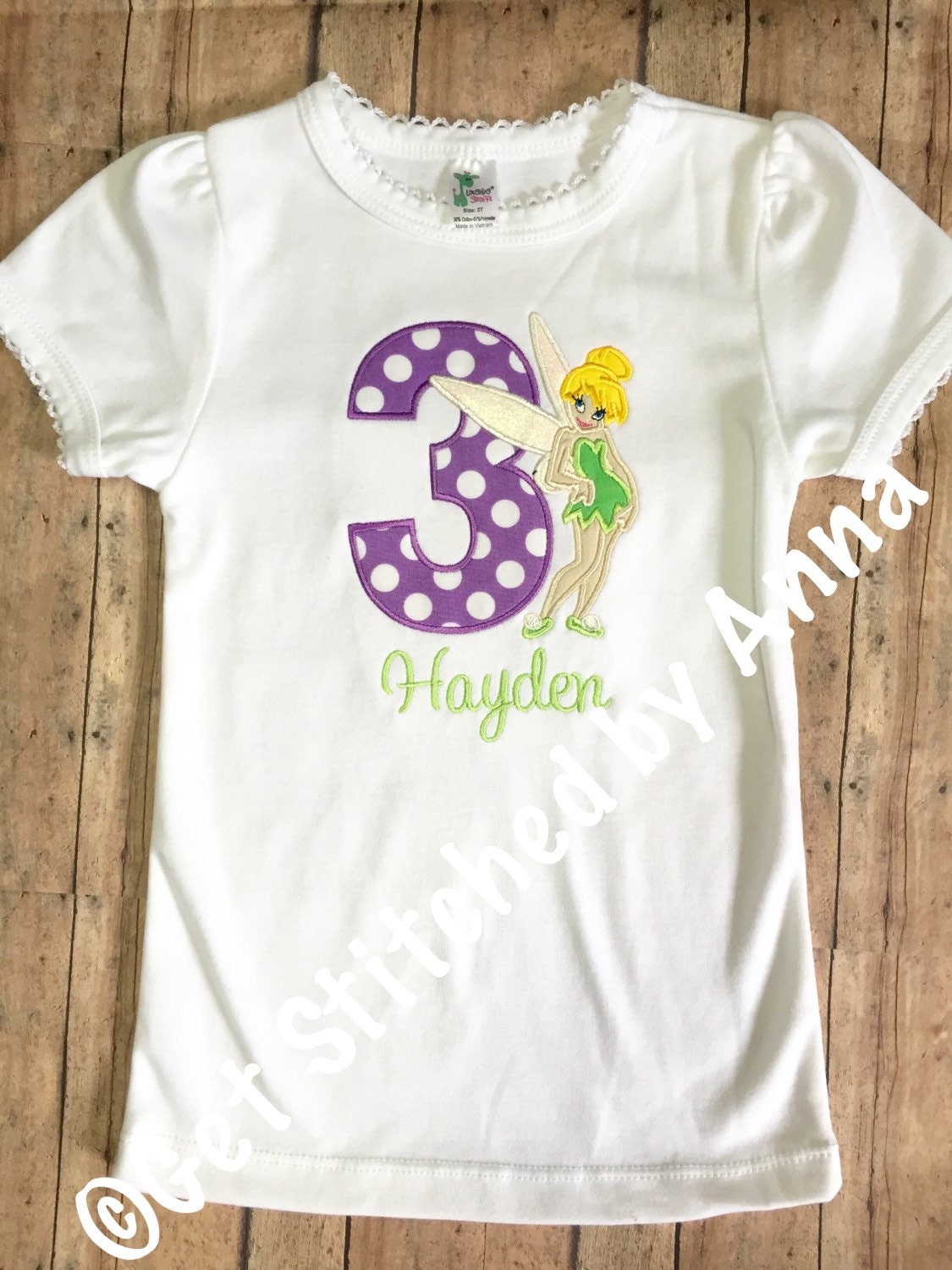 tinkerbell birthday shirts