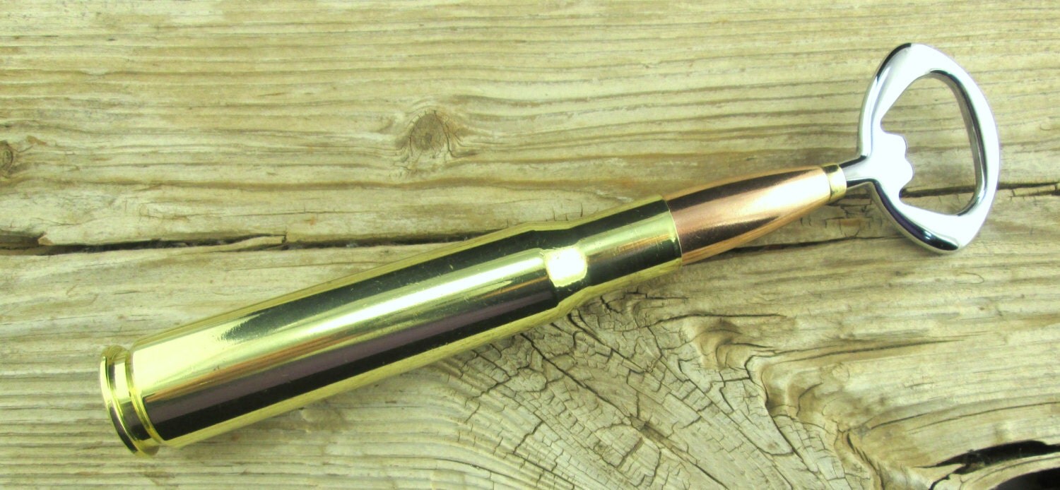 Bullet Bottle Opener / 50 Caliber Bottle Opener / Recycled