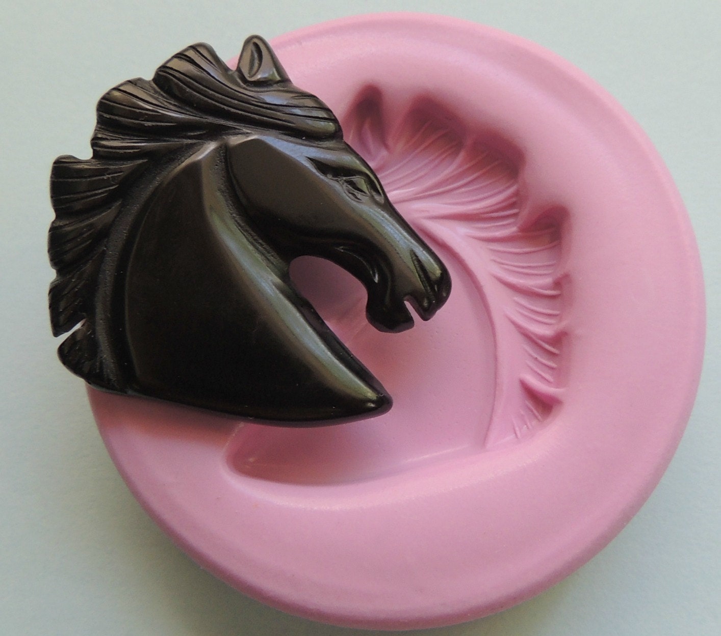 Silicone Horse Mold For Fondant Clay Resin Butter Sugar PMC