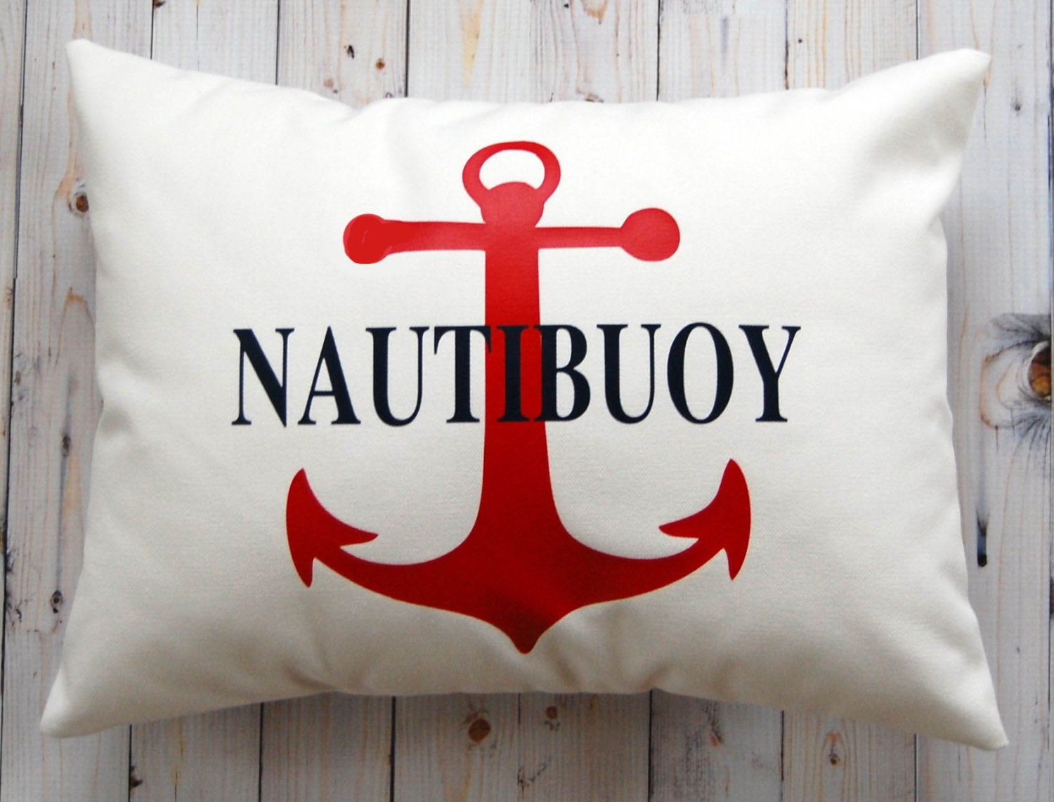 Nautical Pillows Beach Decor Boat Lover Gift by CompanyTwentySix