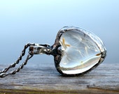 Heart Necklace - Real Dandelion Pendant - Dandelion Seed Jewelry - Romantic Gift - Terrarium Jewelry (2281b12) Heart Necklace - Real Dandelion Pendant - Dandelion Seed Jewelry - Romantic Gift - Terrarium Jewelry (2281b12)