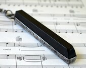 Music Jewelry Real Ebony Piano Key Necklace Gift for Musician Long Necklace Piano Gift Music Necklace (2295v) Music Jewelry Real Ebony Piano Key Necklace Gift for Musician Long Necklace Piano Gift Music Necklace (2295v)