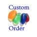 Custom order for Cinda - Seaham Sea Glass "Pastel Trio" in Yellow, Blue and White - E0367 - from UK