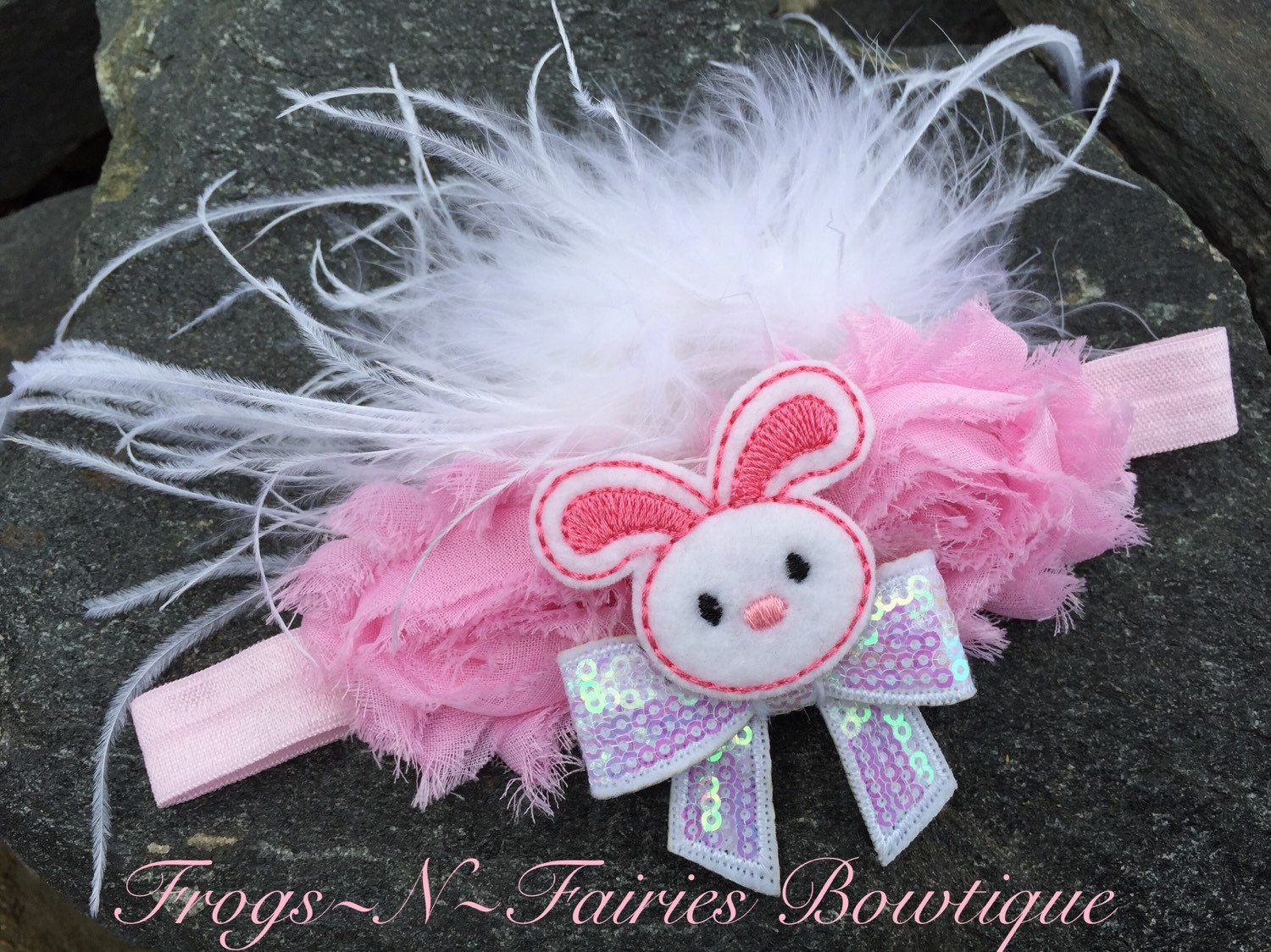 Easter Bunny Baby Headband