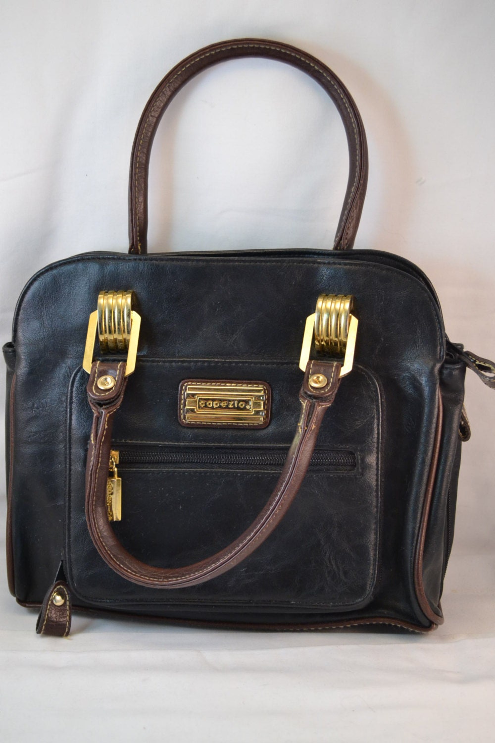 90s black shoulder bag