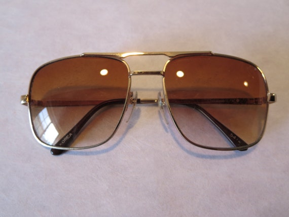 Vintage 70s Aviator Sunglasses By Diamond Lite 5985