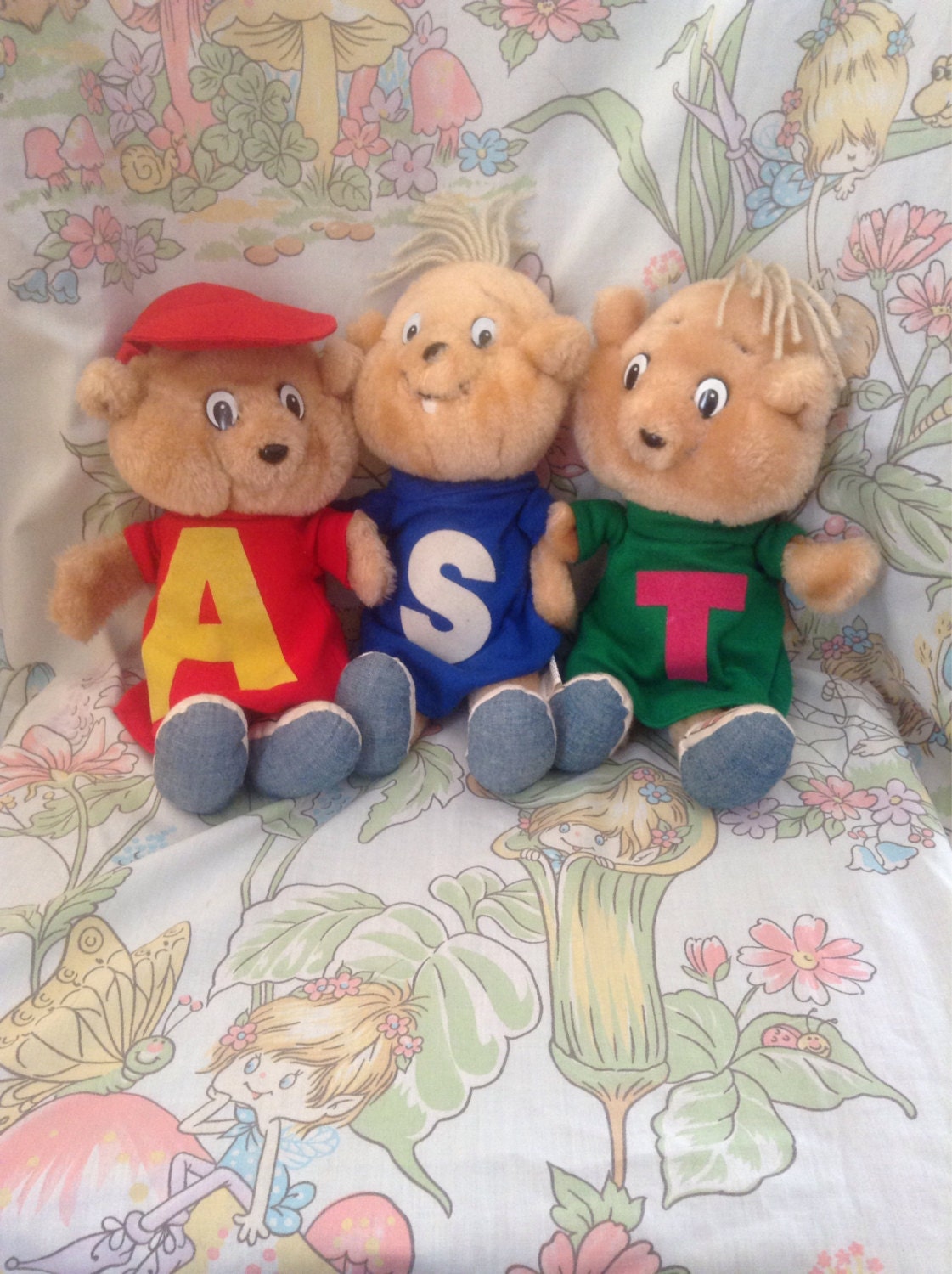 1983 alvin and the chipmunks plush toy