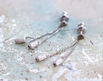 Art Deco Earrings - Eighties Dangle Earrings