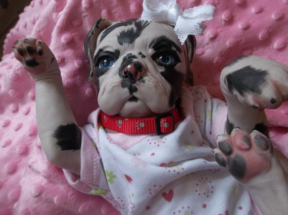 reborn dog doll