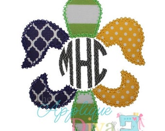 mardi gras mask embroidery design