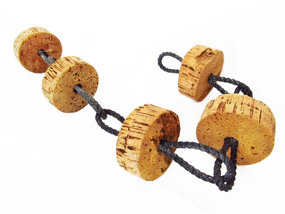 Nautical Cork Float Rope Fishing Net Seafood Restaurant