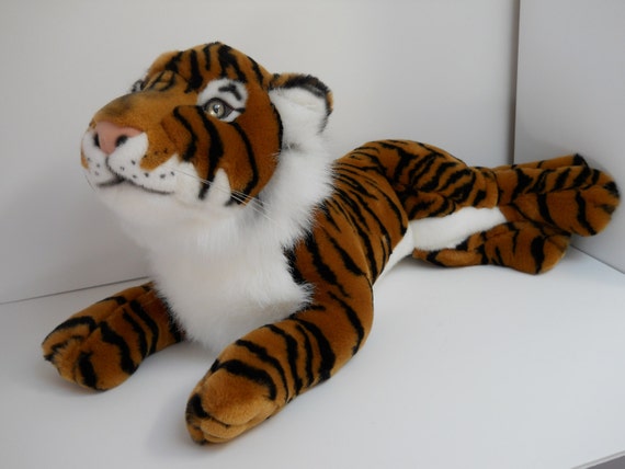 vintage tiger stuffed animal