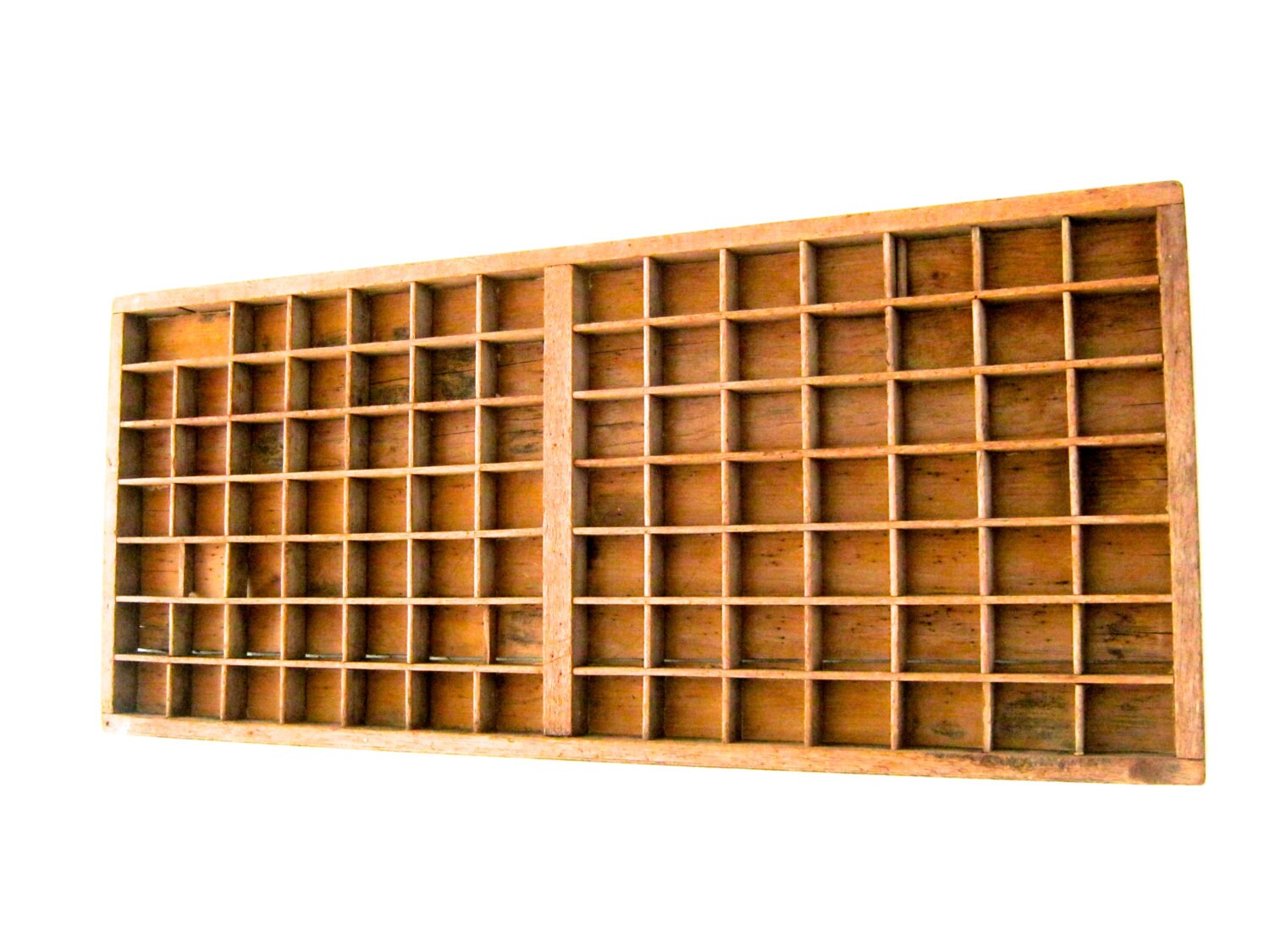 Large Vintage Wooden Printers Letterpress Tray Drawer Haute Juice