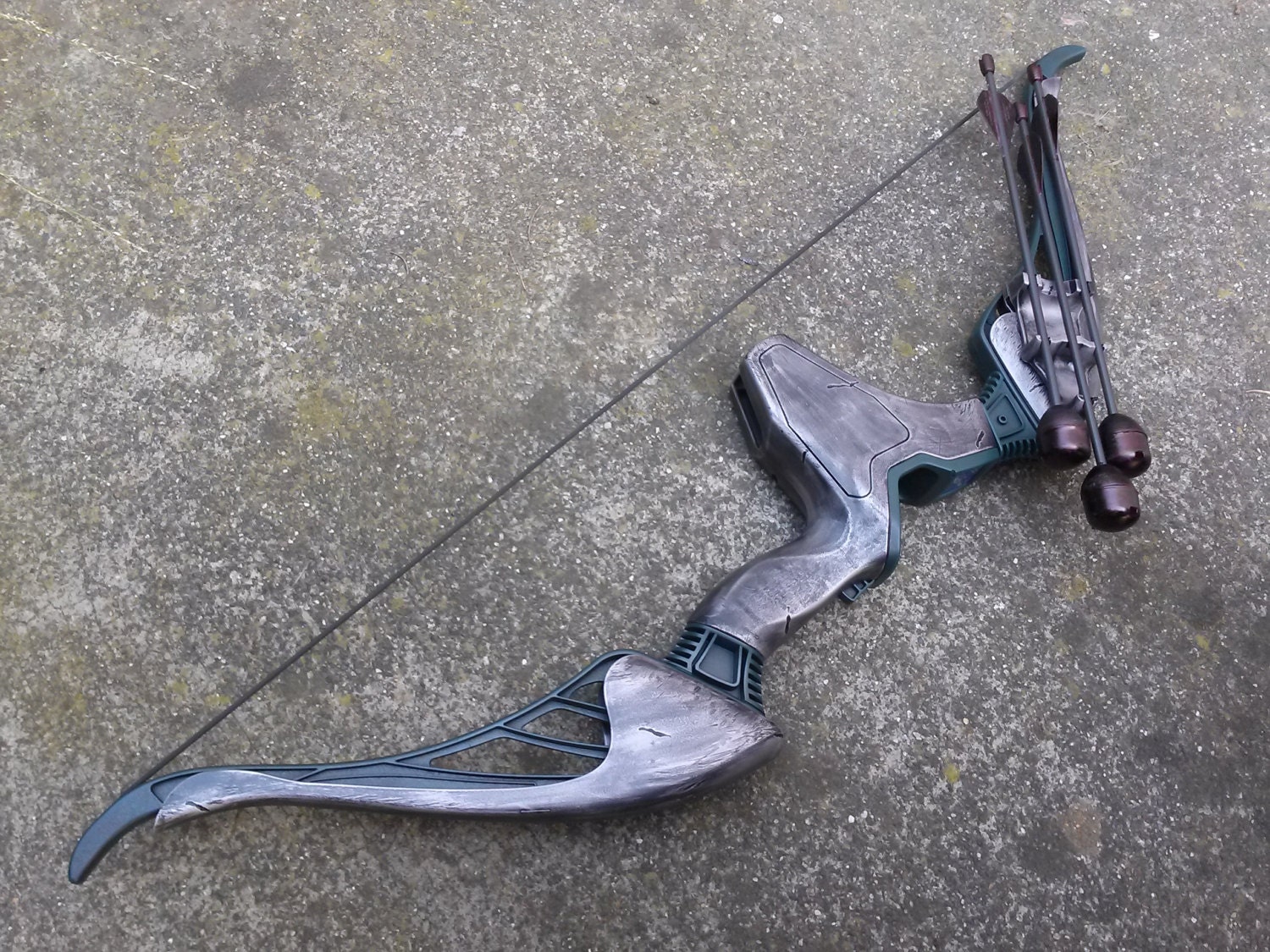 Custom Nerf Rebelle Bow & Arrow
