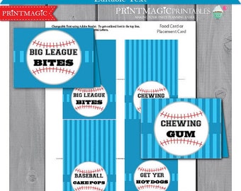 Popular items for baseball food label on Etsy