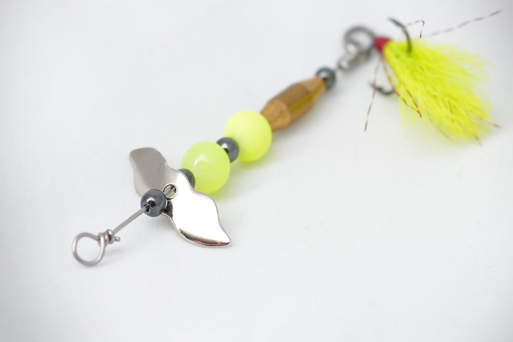 Lemon Yellow Propeller Fishing Lure