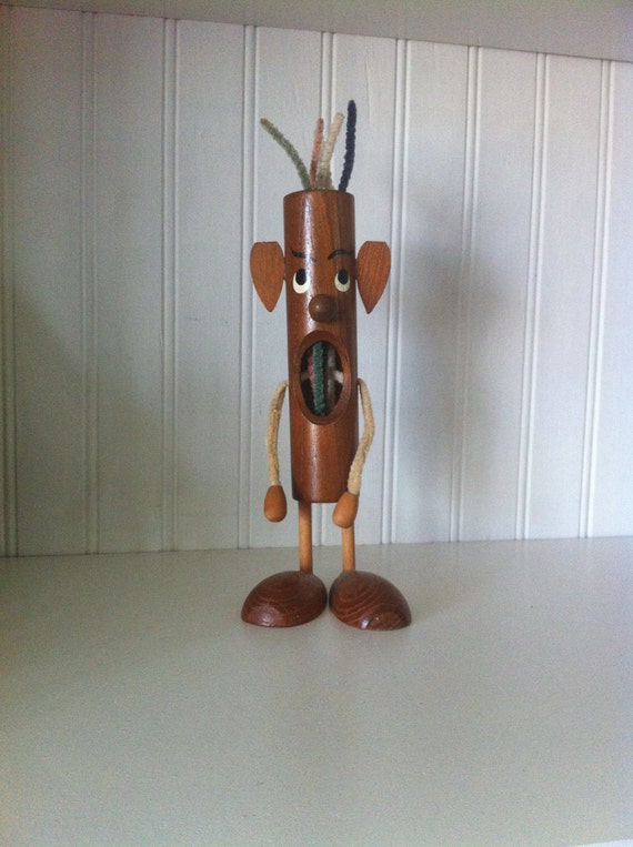 Pipe Cleaner Man by junkgirlgreen on Etsy