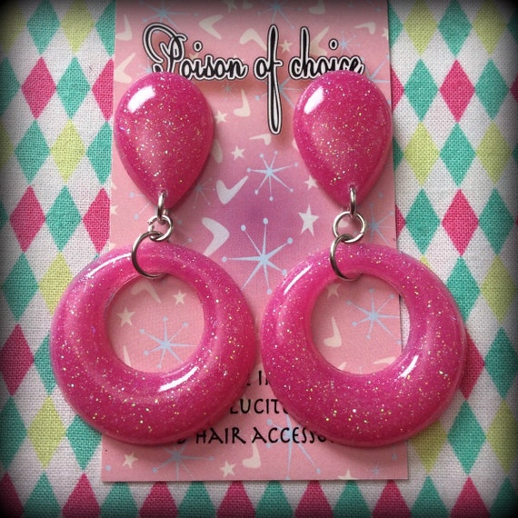 SALE Pink hoops