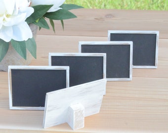 Rustic chalkboard signs, table numbers, wedding signs, rustic weddings- custom your colors