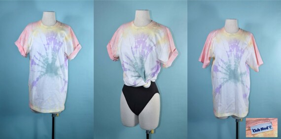 tie dye rave shirt