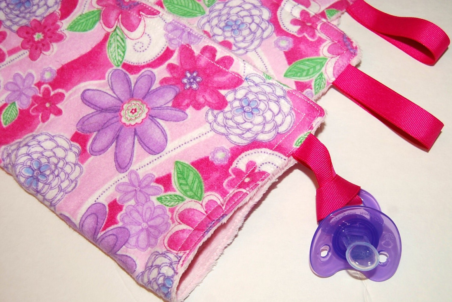 Mini Minky binky Blanket. Sensory. Play. Travel. Lovey.