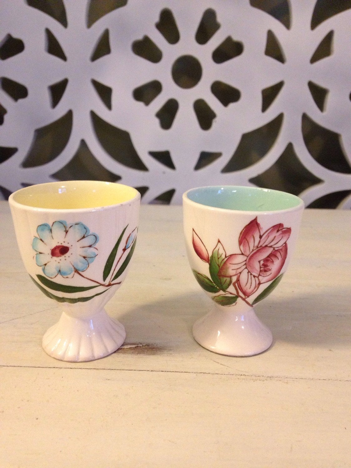 Vintage Egg Cups Set of Two Haute Juice