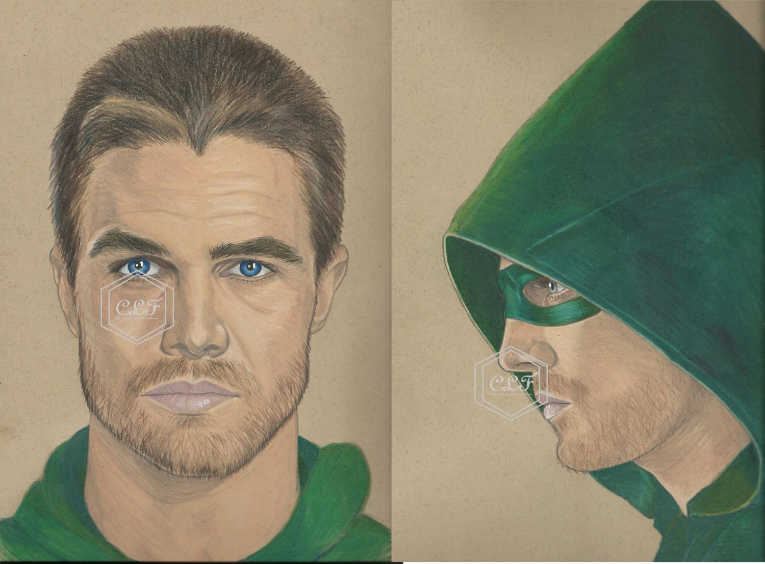 Arrow Oliver Queen Drawing