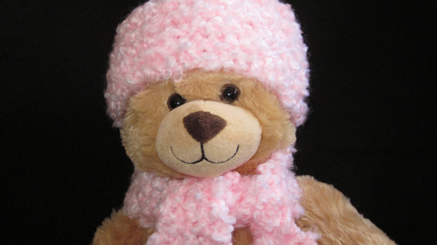 teddy bear with cap