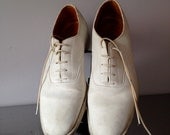 Men's Vintage1930's / 40's White Shoes