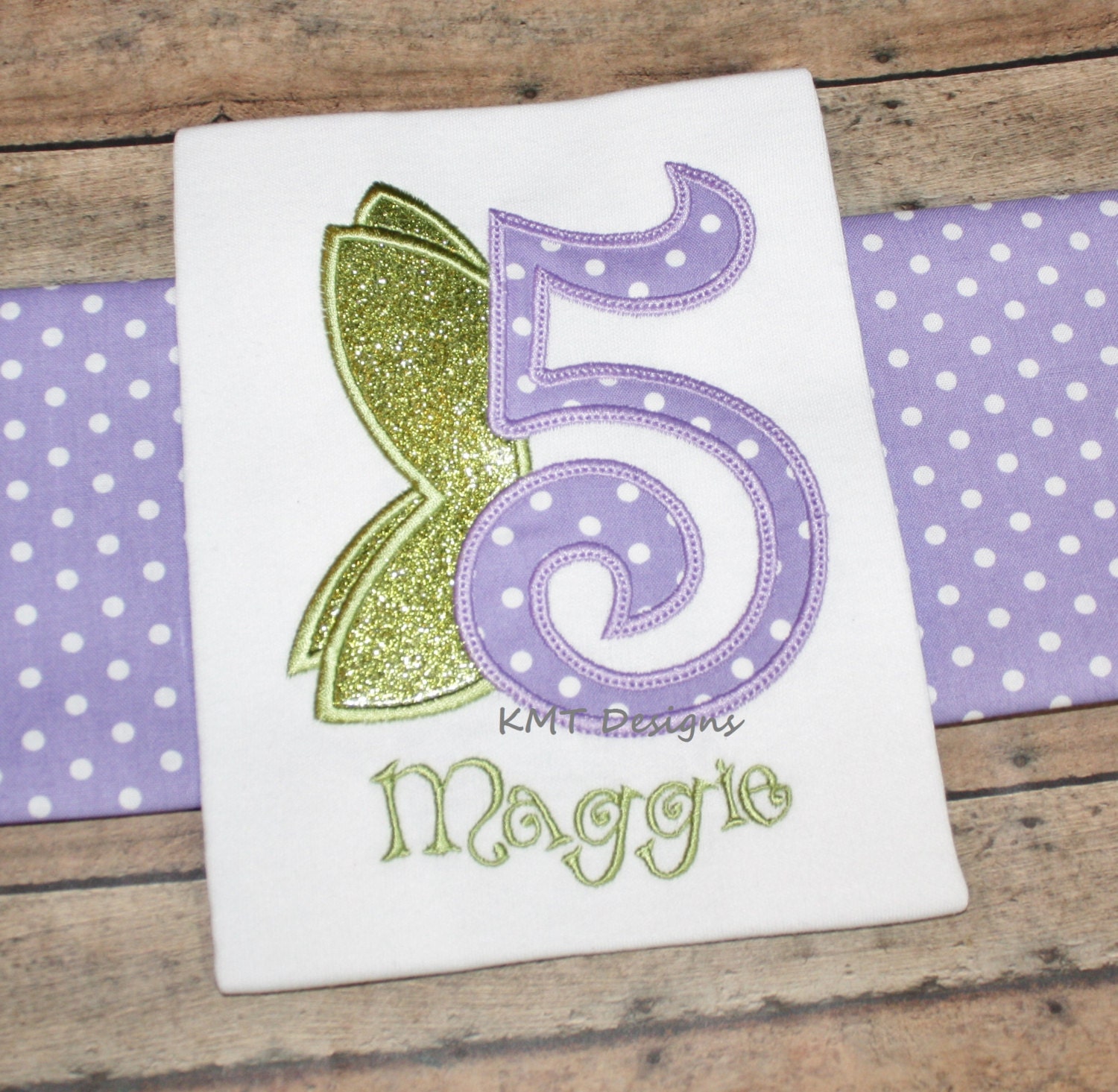 Fairy Wings Birthday Shirt Fairy Shirt Purple by kmtdesigns914