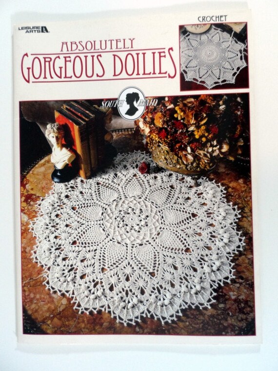 Doily Pattern Book Absolutely Doilies Crochet Doily
