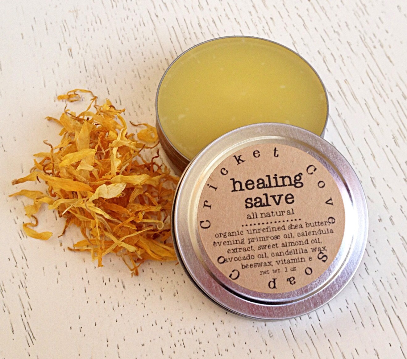 SALVE All Natural Salve Cuticle Cream Solid Lotion