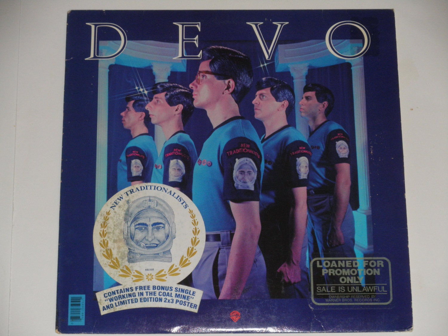 Devo New Traditionalists with Poster New Wave Synth Pop