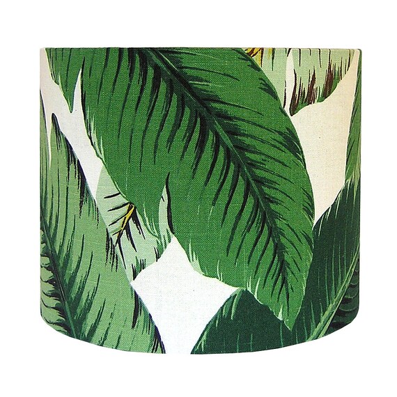 Custom Lamp Shade Tropical Lamp Shades Green Lampshade