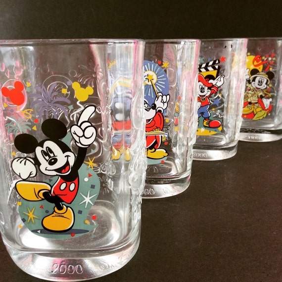 McDonalds Disney Mickey Mouse Collector Glasses Set