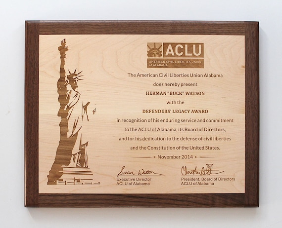 Engraved Plaque Award Retirement Gift Corporate Gift Wood